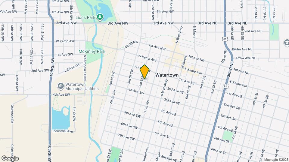 122 2nd Ave SW, Unit 1 Mapa y Detalles de la Ubicación