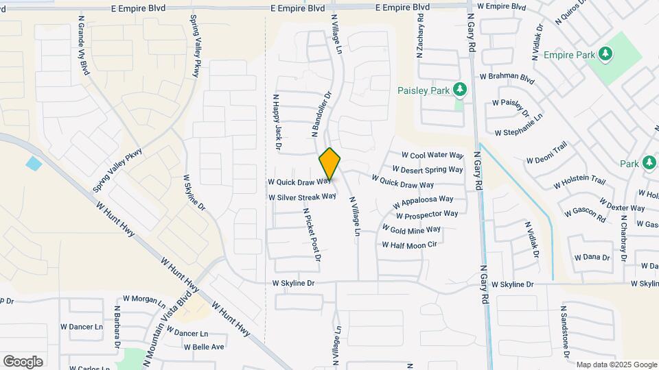 2361 W Quick Draw Way Map and Location Details