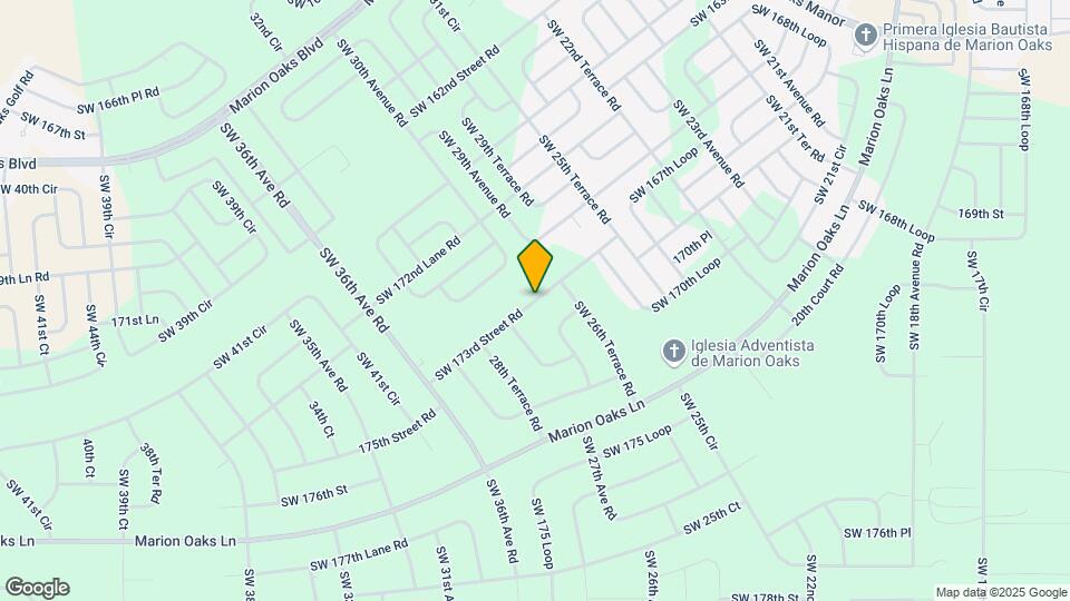 2901 SW 173rd Street Rd Map and Location Details