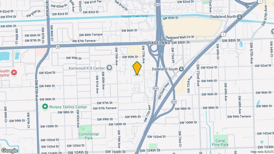9456 SW 77th Ave Map and Location Details