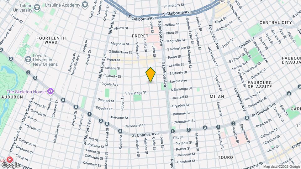 2139 Cadiz St Map and Location Details