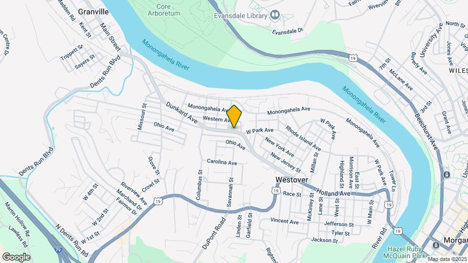 68 Dunkard Ave, Unit Apt 2 Map and Location Details