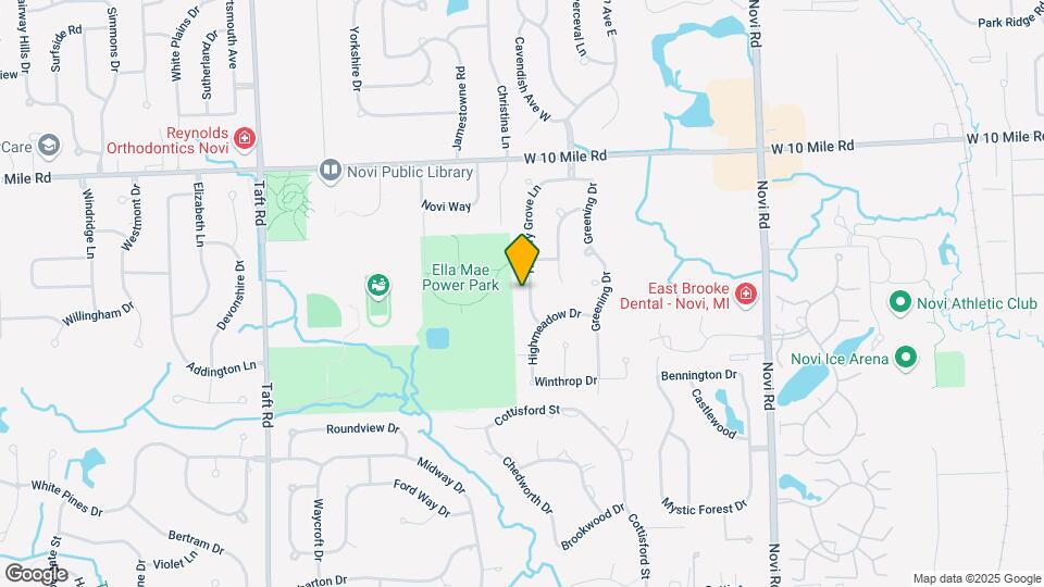 23589 Hickory Grove Ln Map and Location Details