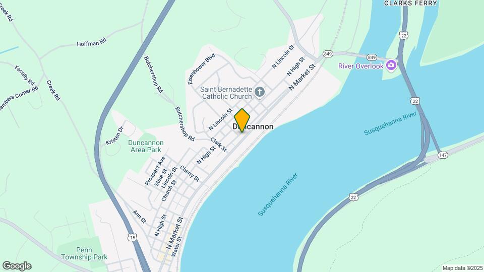 Susquehanna Apartments Mapa y Detalles de la Ubicación