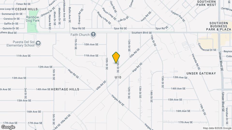 1225 11th St SE Map and Location Details