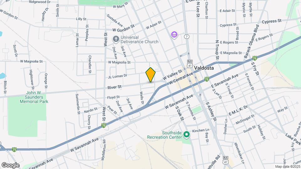 405 River St Map and Location Details