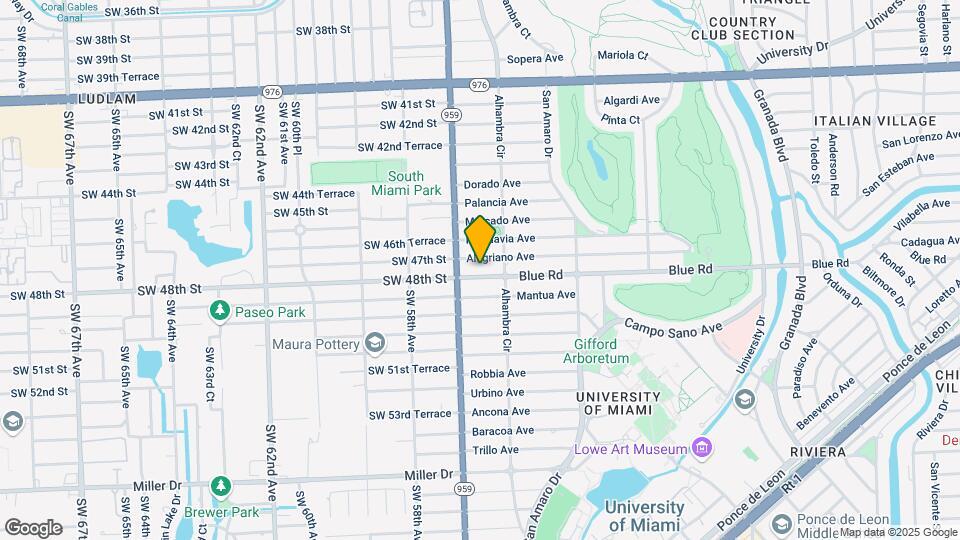 1523 Blue Rd Map and Location Details