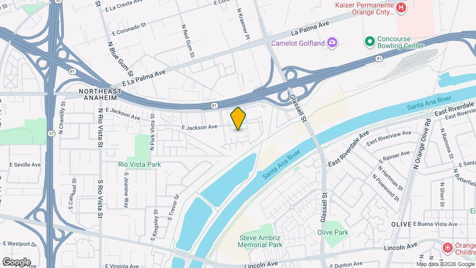 388 N Vía Torino Map and Location Details