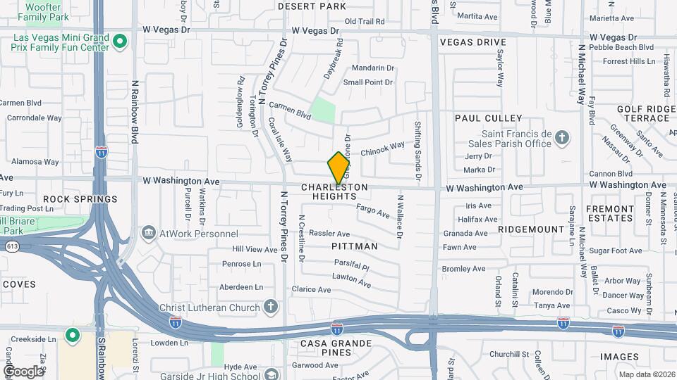 6315 W Washington Ave Map and Location Details