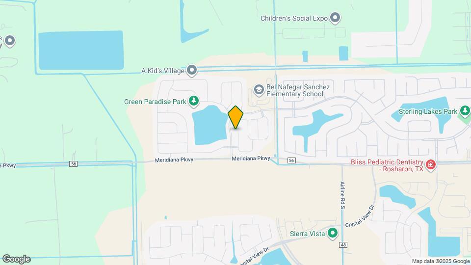 9810 Blue Sapphire Ln Map and Location Details