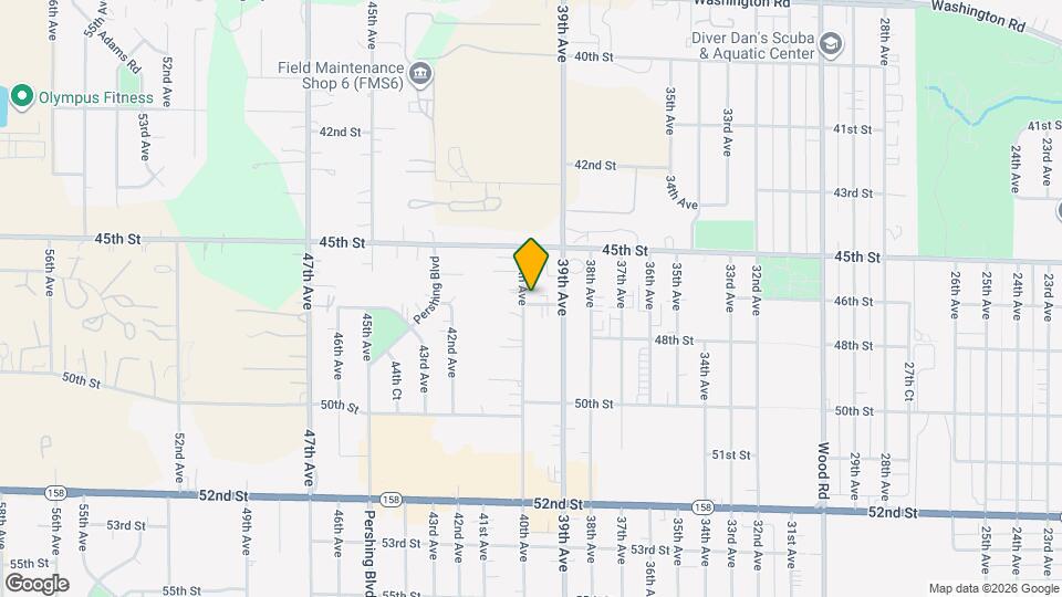 4535 40th Ave Map and Location Details