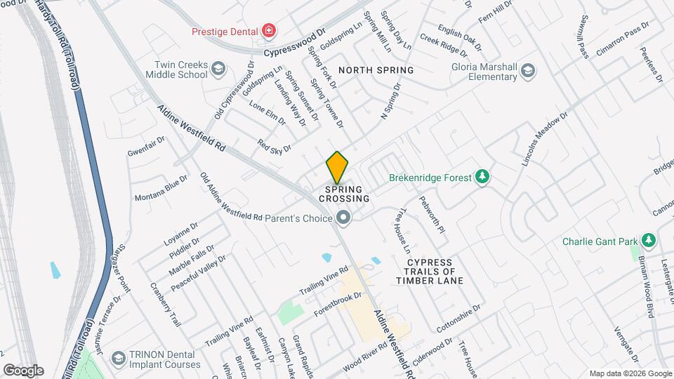 2034 Rustling Trees Way Map and Location Details