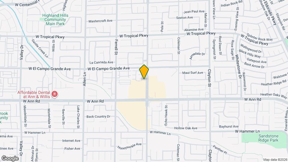 2915 Paradise Hill Ct Map and Location Details