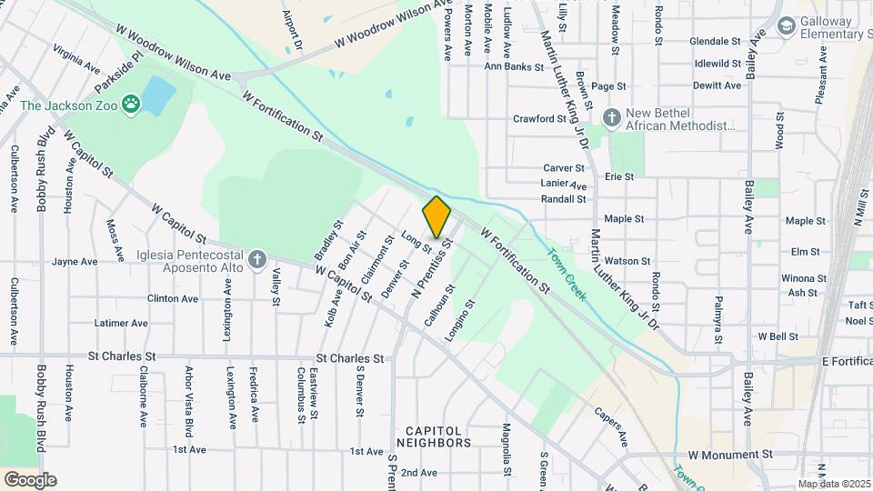 309 N Prentiss St Map and Location Details