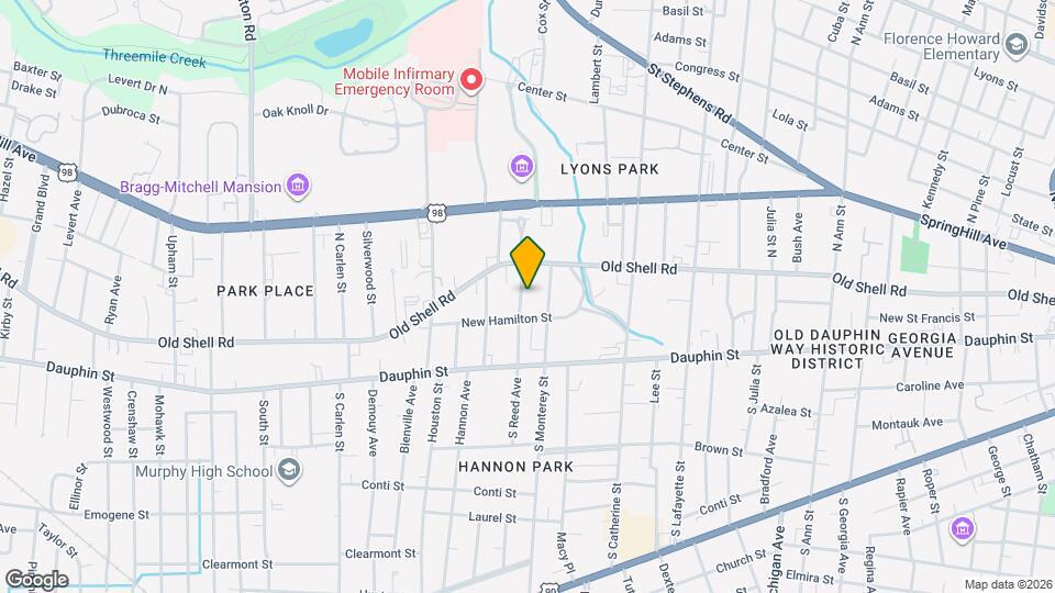 58 N Reed Ave Mapa y Detalles de la Ubicación