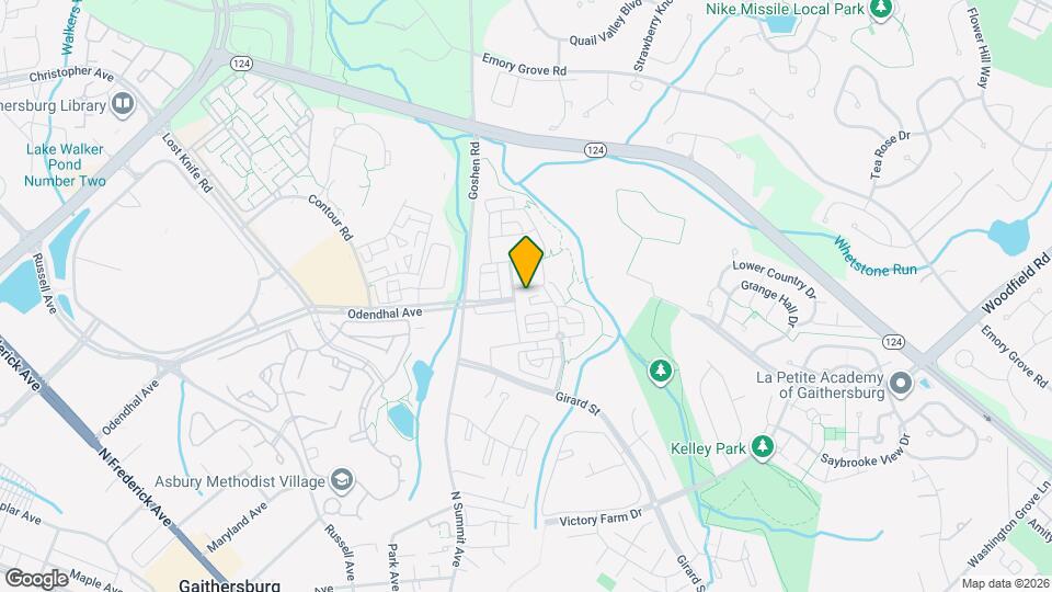 593 Cedar Spring St Map and Location Details