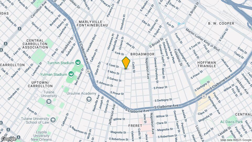 4939 S Miro St Map and Location Details