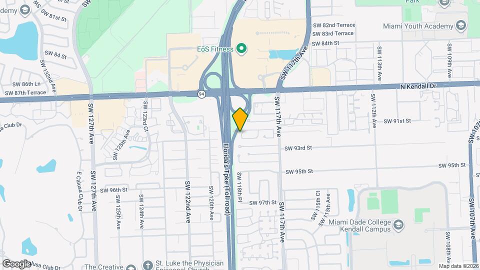 9134 SW 118th Ct Map and Location Details