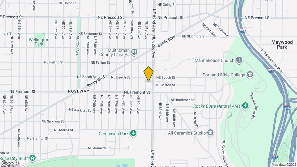 3610 NE 81st Ave Map and Location Details