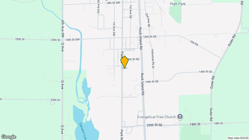 1297 S Frederick Ave, Unit 1 Map and Location Details