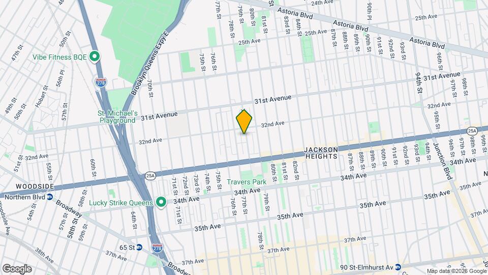 32-20 78th St Mapa y Detalles de la Ubicación
