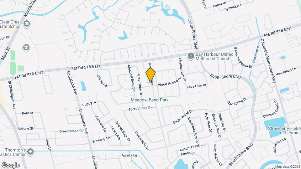 2826 Wood Hollow Dr Map and Location Details