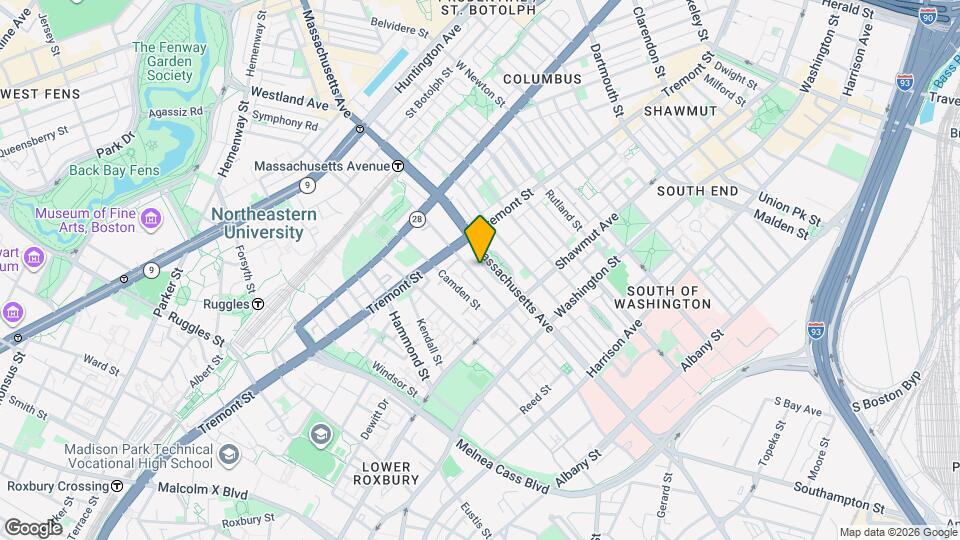 537 Massachusetts Ave, Unit F3 Map and Location Details