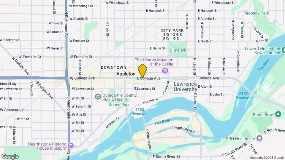 125 E College Ave Map and Location Details