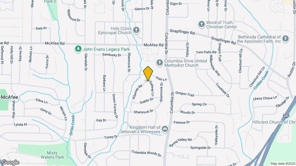 2137 Galway Ln Map and Location Details