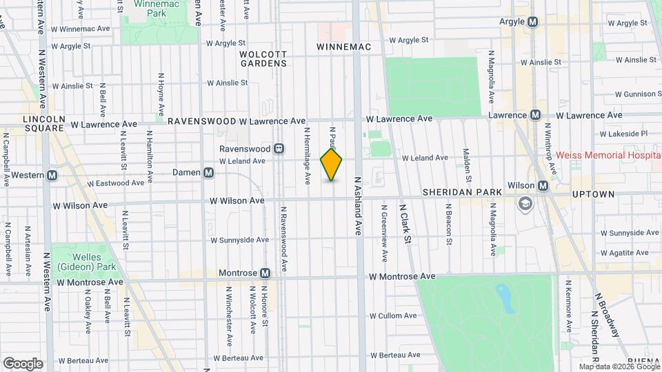 4636 N Paulina St, Unit J08P Map and Location Details
