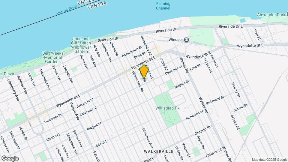 SPACIOUS 1+ BED/1BATH MAIN FLOOR UNIT IN W Map and Location Details