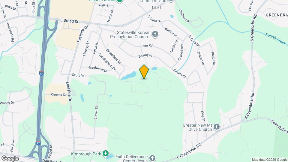 417 Brookfield Dr Mapa y Detalles de la Ubicación