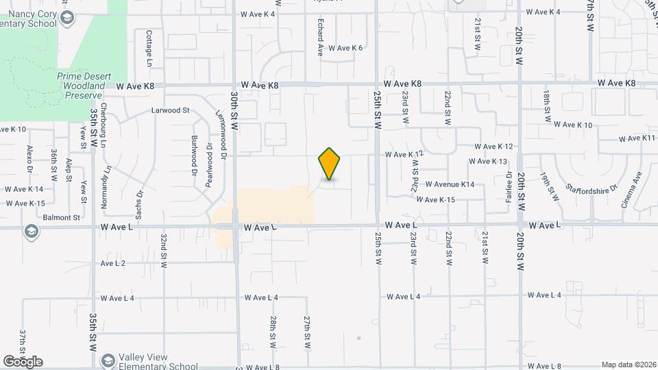 42909 Edson Ave Map and Location Details