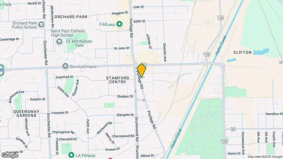 4102 Portage Rd Map and Location Details