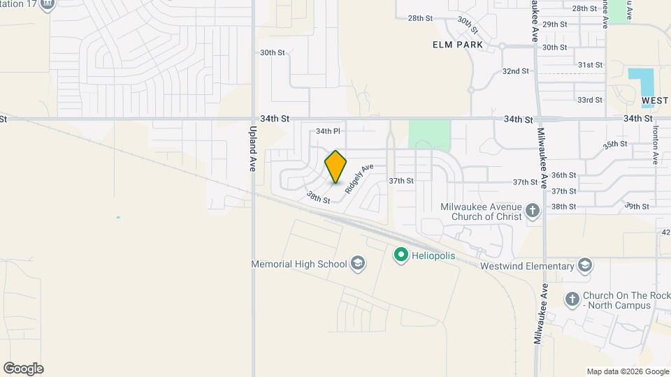 3701 Rochester Ave Map and Location Details