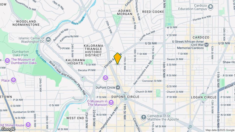 1920 S St NW Map and Location Details