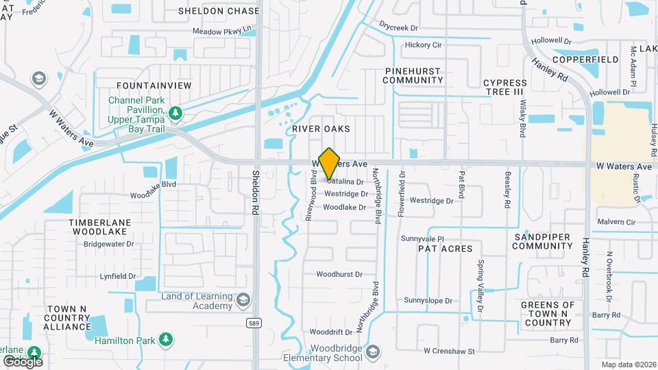 8516 Catalina Dr Map and Location Details
