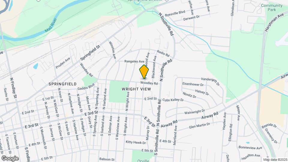 1519 Woodley Rd Map and Location Details