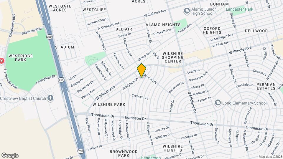 123 N Glenwood Dr, Unit C Mapa y Detalles de la Ubicación