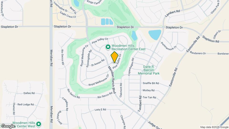 12603 Pine Valley Cir Map and Location Details