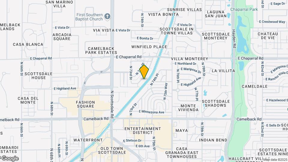 4803 N Woodmere Fairway Map and Location Details
