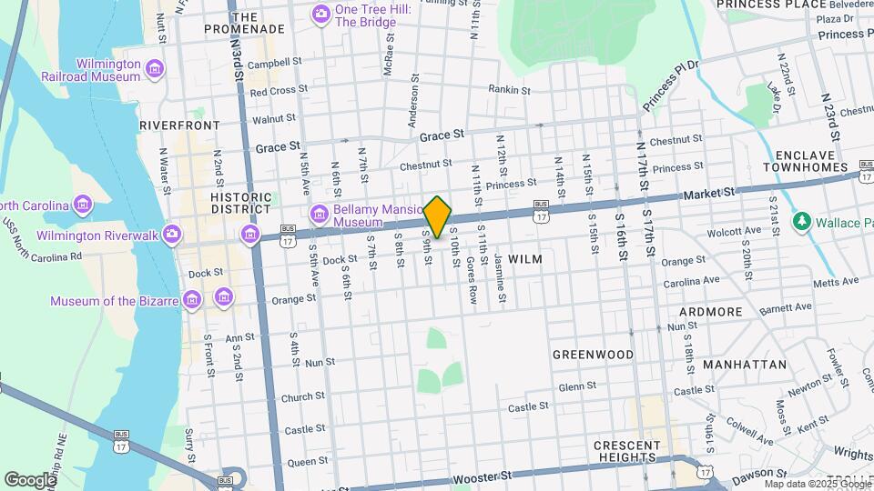 907 Dock St Map and Location Details