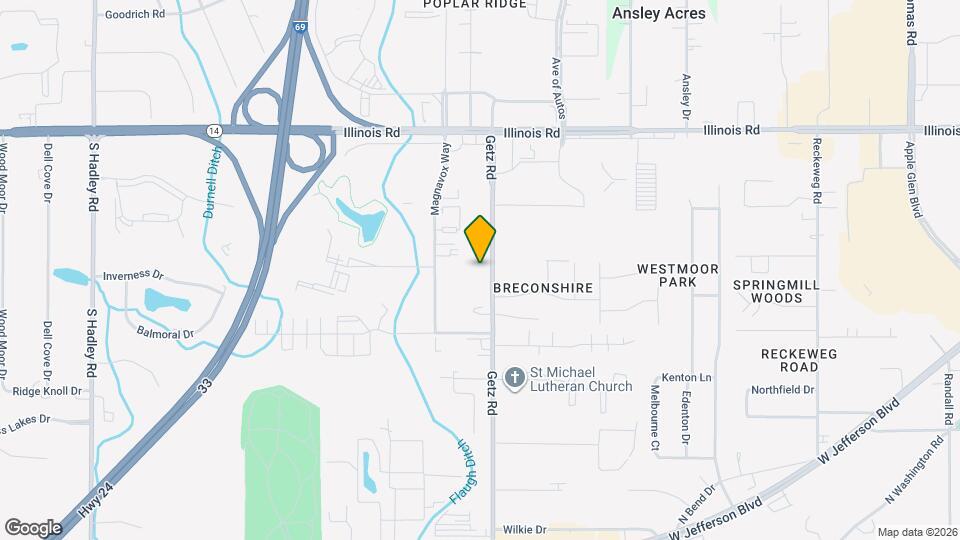 1706 Getz Rd Map and Location Details