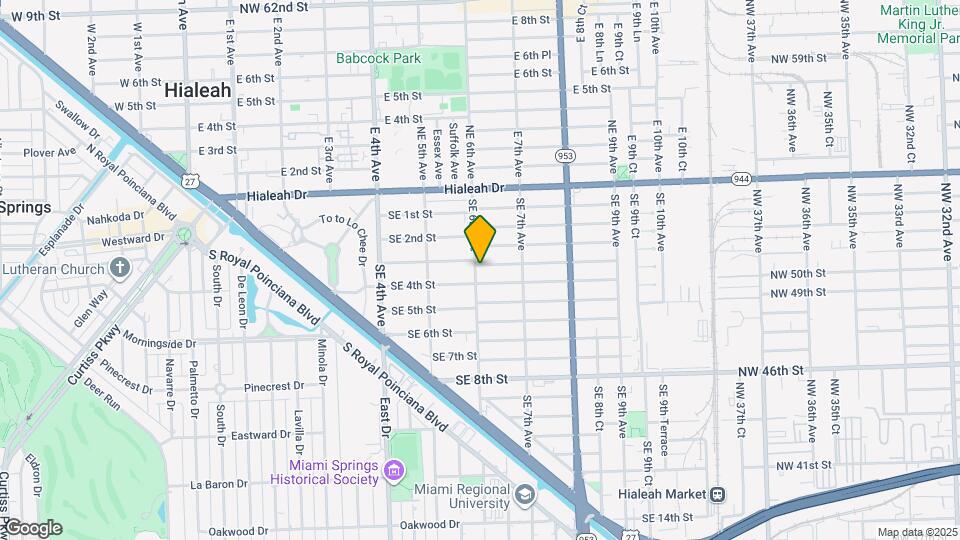 361 SE 6th Ave Mapa y Detalles de la Ubicación