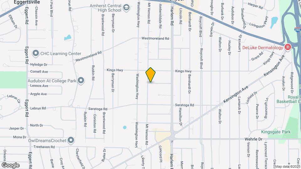 308 Mt Vernon Rd Map and Location Details