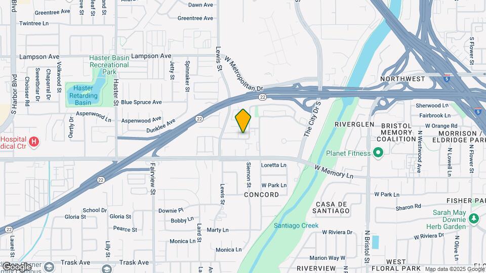 3901 W El Rancho Ave Map and Location Details