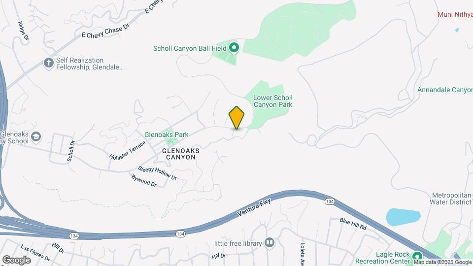 2760 E Glenoaks Blvd Map and Location Details