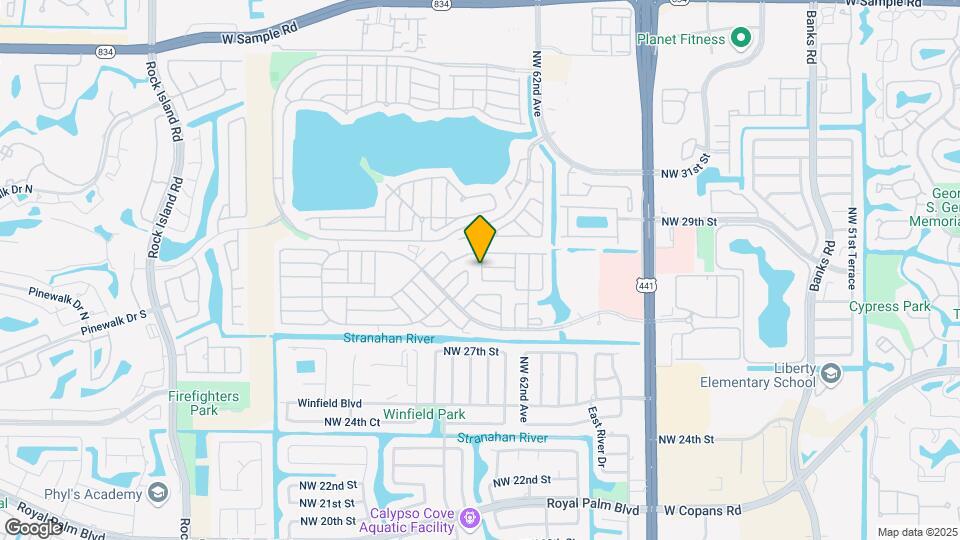 2911 NW 63rd Terrace Map and Location Details