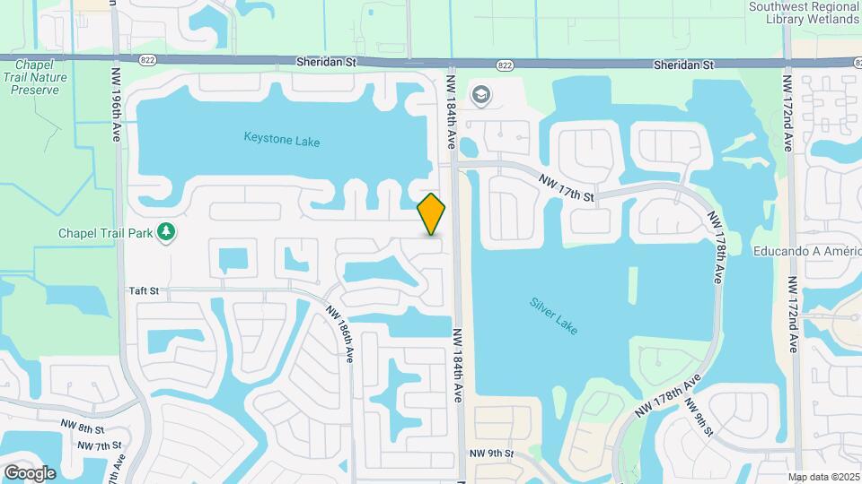 18442 NW 22nd St Map and Location Details