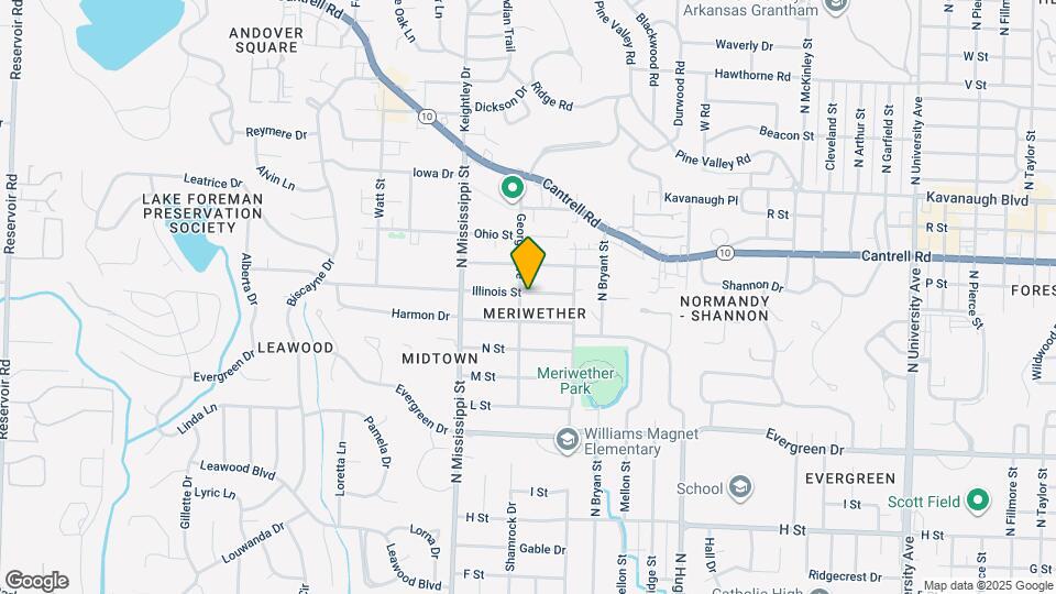 7321 Illinois St Map and Location Details